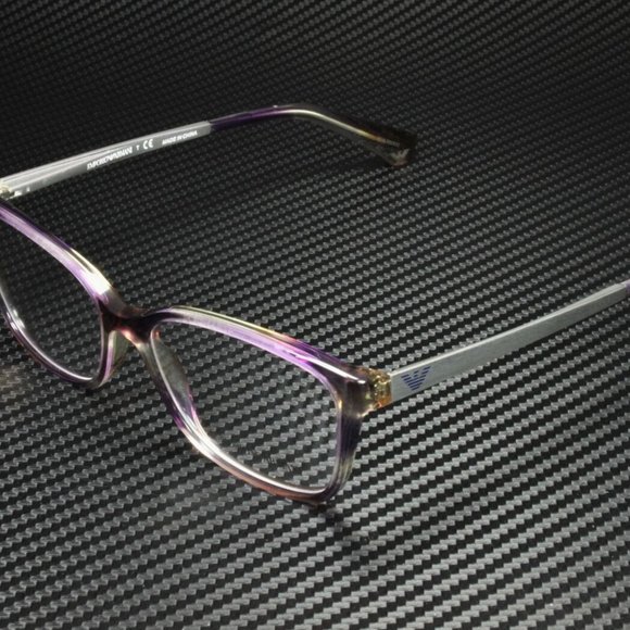 Emporio Armani Women's Watercolor Plum Eyeglasses!